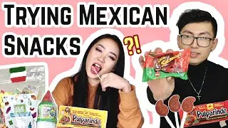 TRYING MEXICAN SNACKS CANDY 🇲🇽 !!! Taste Test With Friend | MaiAnh Nguyen 💕