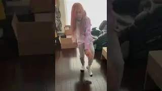 Asian Mom Tries The ONE FOOT Challenge😂