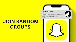 How To Join Random Groups on Snapchat