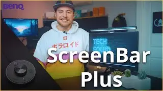 BenQ ScreenBar Plus - LED Desk Lamp | TechSquidTV