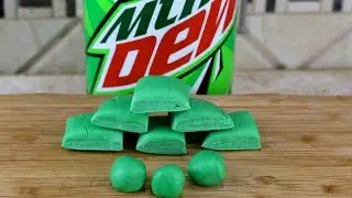 Mountain Dew Bubble Gum | How to Make Homemade Bubble Gum