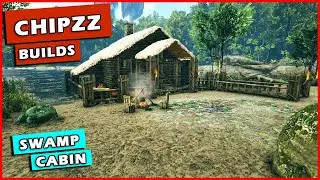 Ark: How To Build A Swamp Cabin | No Clip Enabled | Building Tutorial