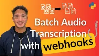 Transcribe Multiple Files Synchronously using Webhooks with AssemblyAI