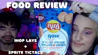 Food Review: Sprite Tictacs + iHop Lays!