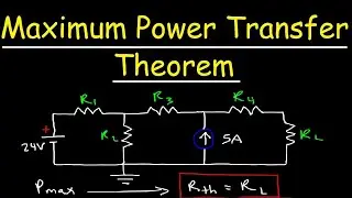 @ Maximum Power Transfer Theorem and steps for solving network using Maximum Power Transfer Theorem.
