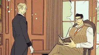 [MMV]Строгий одинокий мужчина–Вместе или порознь On or off manhwa clip yaoi