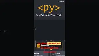 🔴From Python to JavaScript: Explore the Magic of PyScript