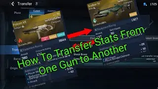 Transfer Stats from One Gun To Another || Earth Revival || Earth Revival Guns Tips And Tricks