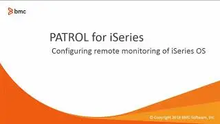 BMC TSOM Patrol:  How to Configure Remote Monitoring of iSeries OS Using iSeries KM