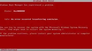 Red Screen of Death - Windows Longhorn [100 Subscribers Special]