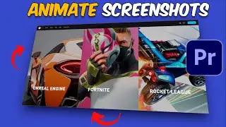 How to Animate Screenshots / Images in Adobe Premiere Pro (2024)
