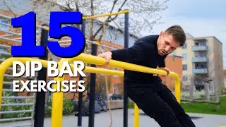 15 Parallel Bar Exercises | Dip Bar Variations