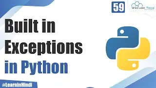 What are Python Errors and Built-in-Exceptions | Complete Python Tutorial