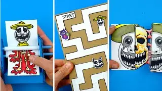 Paper craft/Easy craft ideas/ miniature craft / how to make /DIY/ZOONOMALY