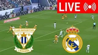 🔴LIVE : Leganes vs Real Madrid | 2024-25 Full Match Live Streaming