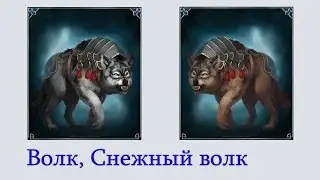 MMORPG CARNAGE: Волк / Снежный волк