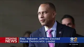 Rep. Hakeem Jeffries elected as leader of House Democrats