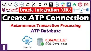 How to create ATP connection in OIC? ATP Adapter in OIC? Create ATP connection in OIC