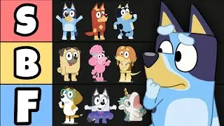 Ranking Every Bluey Character (Bluey Tier List)