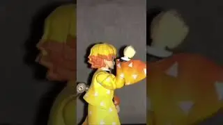 Zenitsu Agatsuma Figma #collection#reviw #stopmotion#kimetsunoyaiba#damonslayer#anime#mang#zenitsu