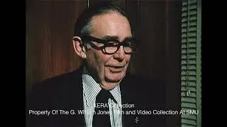 County Judge W.L. "Lew" Sterrett On The Release Of Audit Report On Bail Bond System - September 1974
