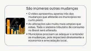 Os efeitos a curto prazo da Lei Complementar 214/2025 para os Municípios