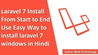 install laravel 7 - using composer | laravel 7 install - with demo - Laravel 7 for beginners 🗯 🗯