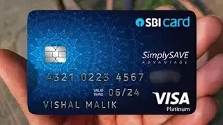 SBI Simply Save Credit Card Details & Benefits, Use & Review - Vishal Malik