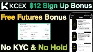 KCEX Exchange FREE $12 Futures Bonus! 🤑 Grab Your Crypto Loot TODAY!