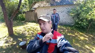 26 серия. Дом мечты из старой дачи. Пробурил стену и установил печку!