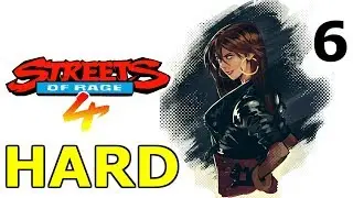 Драка в самолете | Hard | Blaze | Streets of Rage 4 Прохождение на русском #6