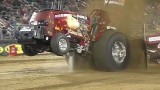 Tractor Pulling 2021 Lucas Oil Unlimited Super Stock Tractors In Action At Benson, NC