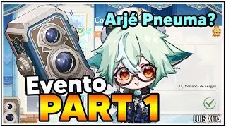 Retratos del mundo 📷 Rocío flotante PARTE 1 「  GENSHIN IMPACT EVENTO 」• Día 1 Capturar  2 imágenes