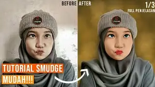 Tutorial Simpel Bikin Smudge Di Autodesk Sketchbook || Part 1 - Smudge Wajah