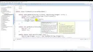 Find Maximum Occurrence of Words from Text File in Java