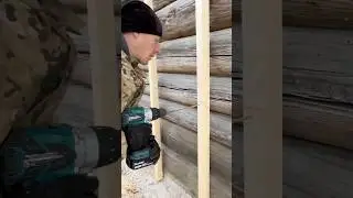 УТЕПЛЕНИЕ ДОМА ИЗ БРЕВНА/Insulation Of An Old Log House 
