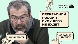 Aркадий Дубнов: Прекрасной России будущего не будет