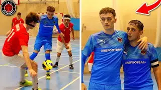 I Played in a PRO FUTSAL MATCH & I SCORED 3 GOALS! (Crazy Football Skills)