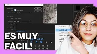 COMO AGREGAR más PISTAS en ADOBE PREMIERE PRO [míralo ahora] 🚀