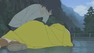 Wolf Children - Ame saves his mother (HD)