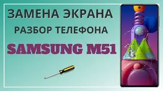 Замена дисплея на Samsung M51 | Как разобрать Galaxy M51