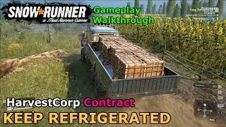 SnowRunner - Keep Refrigerated | HarvestCorp Contract - Belozerks Glades | Phase 8