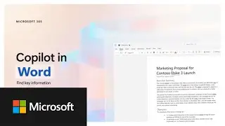 Copilot in Word | Locate key information