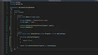 How to Validate the File Type of a File Using C# (Simple)