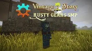 Building the Fourth Wall at Fort Food! Vintage Story Rusty Gears SMP S2 Ep. 5