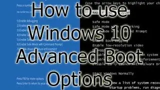 Enable or Disable F8 Safe mode Boot Menu in windows 10/11