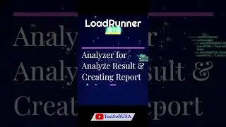 LoadRunner Component for Performance Test 