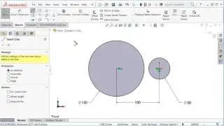SOLIDWORKS Tutorial: Automatically Add Tangent Relations between Lines and Arcs or Circles