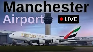 🔴 LIVE Manchester Airport Plane Spotting 🛫