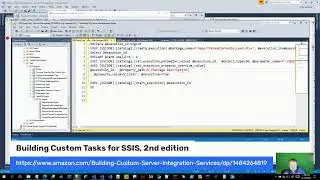 Demoing a custom SSIS task